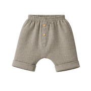 Dojčenská mušelínová košeľa s kraťasmi linen New Baby