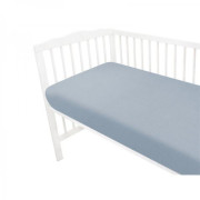 Mušelínové prestieradlo do postieľky 60 x 120 cm Nature double Baby Nellys