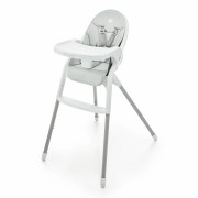 Jedálenská stolička Dinnly 2 v 1 Grey Kinderkraft