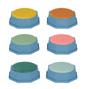 Balančné stupienky Balance & Hop 6 ks B-Toys