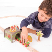 Dinosaurie tunel T-Rex Bigjigs Rail