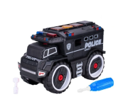 Auto policajné skrutkovacie 24 cm so svetlom a zvukom