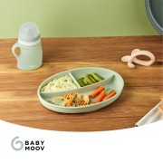 Silikónová fľaša 150 ml Green Babymoov