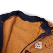 Mikina rozopínacia karamelová psíkovia Little Angel