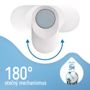 Detská otočná zarážka do dverí s nastavením polohy 2 ks Sipo