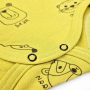 Body šmyk Tlač Outlast® Žltozelené zvieratká/žltozelené