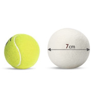 Guľa z vlny do sušičky bielizne prírodná 6 ks Sipo