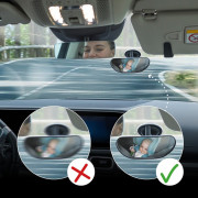 Malé spätné zrkadlo Deluxe Black Zopa