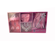 Set pre princeznú so sukienkou a papučky