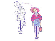 Módne omaľovánky Zaho & friends Djeco