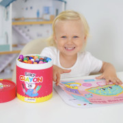 Jemné voskovky umývateľné 24 ks