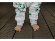 Celoročný spací vak s nohavicami Čierne bodky Sleepee