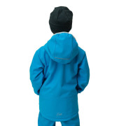 Detská softshellová bunda DUO Turquoise - tyrkysová Esito