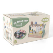 Playful Wood drevený zmrzlinový stánok 12 ks