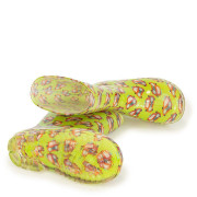 Chlapčenské čižmy PVC, potlač autíčko zelené Pidilidi