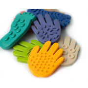 Interaktívny chodník Sensorky 28 ks pastelový