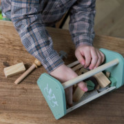 Playful Wood drevený box s náradím 26 ks