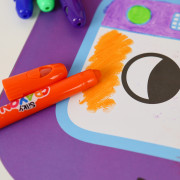 Jemné voskovky umývateľné 24 ks