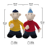 Pat a Mat 25 cm, tvarovacia 2dielna sada