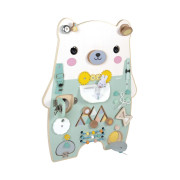 Pure Drevená motorická doska s aktivitami Medveď Janod