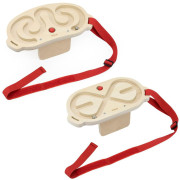 Drevená sada balančných pásov