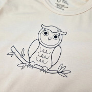 Tričko tenké KR obrázok Outlast® UV 50+ sv. marhuľová