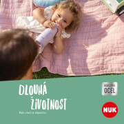 Fľaša Mini-Me Sip nerez 300 ml 9m+ Nuk