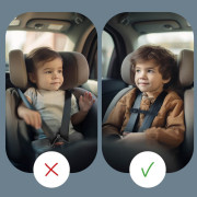 Zámok bezpečnostných pásov pre autosedačky Deluxe Black Zopa