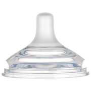 Cumlík na fľašu Natural Shape 6 m+ 2 ks Canpol babies