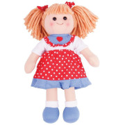 Látková bábika Emily 34 cm Bigjigs Toys