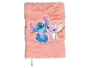 Zápisník plyšový 80 strán Lilo & Stitch