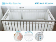 Bavlnený mantinel do postieľky Bump Air Design 360 cm Babymatex