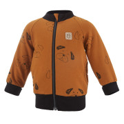 Mikina rozopínacia karamelová psíkovia Little Angel