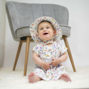 Mušelínové šaty Barunka Meadow biele Esito