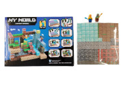 Veľká magnetická stavebnica Minecraft Iron Diamond Gold TNT 220 ks