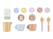 Kávovar na kapsule drevený Little Dutch