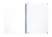 Blok špirálový Oxford RecUp A4/90 listov, linajkový, mix Oxford