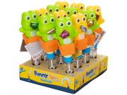 Bublifuk žaba s párty frkačkou 22,5 cm