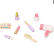 Drevený toaletný stolík s príslušenstvom Viga