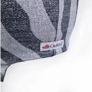 Čiapka laponka podšitá Outlast ® Šedočierny vzor / sivý melír