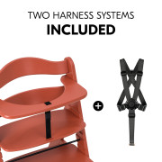 Jedálenská drevená stolička Hauck Alpha+