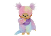 Monchhichi Mončiči dievča dúhová (plnené guličkami) 20 cm