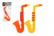 Plastový saxofón 24 cm