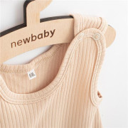 Dojčenské bavlnené dupačky New Baby Practical béžová