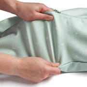 Vak na spanie organická bavlna Jersey Sage 0,2 tog