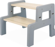 Drevená učiaca veža 3v1 so schodíkmi a tabuľou Janod