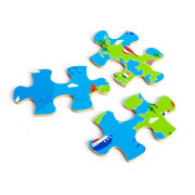 Puzzle Európske pamiatky Bigjigs Toys