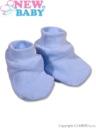 Detské papučky New Baby modré veľ. 62