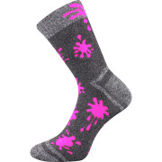 Ponožky detské froté športové Hawkik pre dievčatá 3 páry