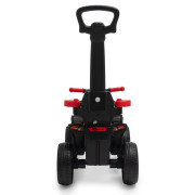 Detské odrážadlo Baby Mix Mega Prime EVA s vodiacou tyčou